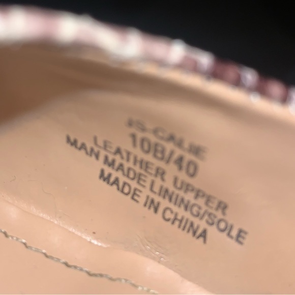 Jessica Simpson Calie Rounded Toe, high heeled pumps in faux reptile skins, 10 - Picture 7 of 11